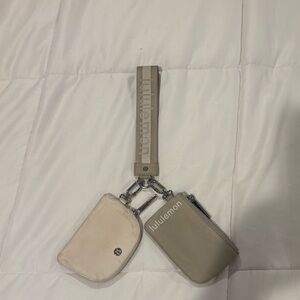 Lululemon dual pouch wristlet